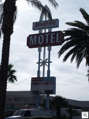 Monterey Motel Mid Mod Sign