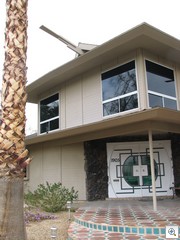 One of the great examples of Tiki influence is on the “Jackie Gaughan” house on Chapman, in the historic Crestview Estates Neighborhood of Las Vegas