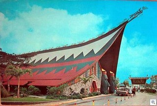 Postcard from Kahiki Supper Club in Columbus - circa 1965, from the collection of Tim 