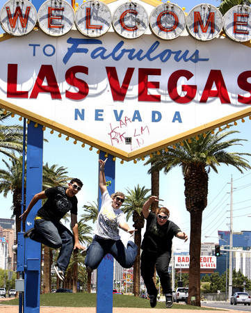 Welcome to Las Vegas sign - photo courtesy of Las Vegas Review Journal - John Gurzinski