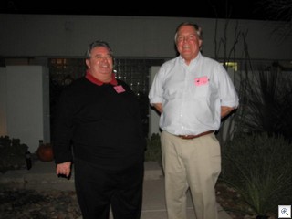 City Council candidate Steve Evans with State Assemblyman Tic Segerblom
