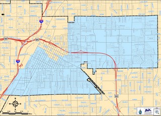 Las Vegas City Council Ward 3 map