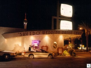 Garden of love wedding chapel on Las Vegas Boulevard