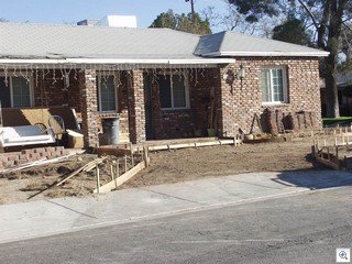 New Driveways and Landscaping on 8th Place