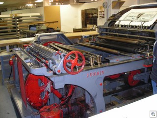 Lithograph Presses at S2 Gallery in Downtown Las Vegas Arts District