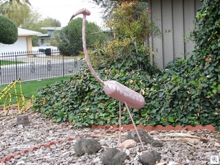 Yard art at Beverly and Canosa in Historic Downtown Las Vegas