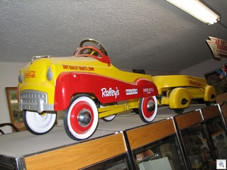 Roadster and Trailer, Funk House Antiques In The Downtown Las Vegas Arts District