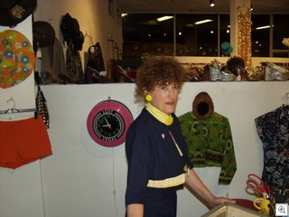 Diane Bush - Proprietor Of Lost Vegas  - The Vintage Clothing Store In The Arts Factory