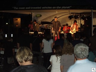 Live Music On The Land Rover Stage At First Friday - The Monthly Art and Music Festival In the Downtown Las Vegas Arts District