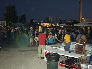 The Street Party At First Friday Was Packed