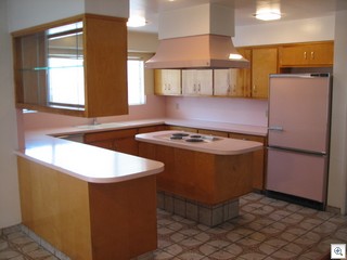 6th street pink kitchen