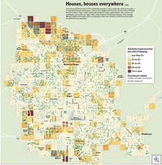 HOUSES HOUSES EVERYWHERE ALEX RICHARDS AND CHRIS MORRIS / LAS VEGAS SUN