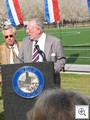 Mayor Oscar Goodman Dedicates the New Myron Leavitt Family Park in Downtown Las Vegas