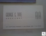George G Tate AIA