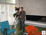 Documentary film maker Jake Gorst is filming about architect William (Bill) Krisel) and the mid century modern Paradise Palms neighborhood of Las Vegas