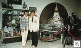 Liberace and George Liberace April 15 1979 Opening Color in Museum