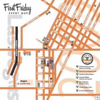 FIRST FRIDAY MAP