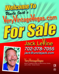 Uncle Jack's Very Vintage Vegas