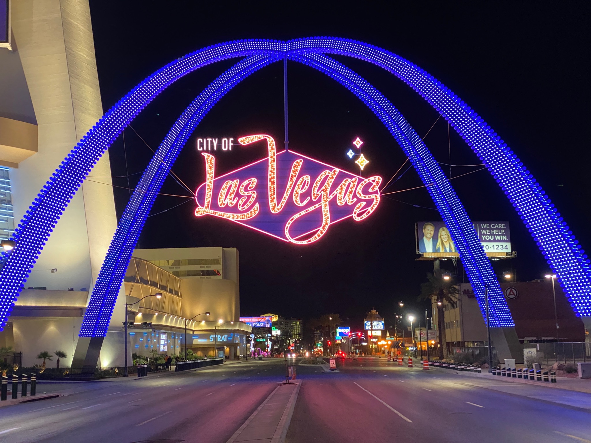 Las Vegas Blvd Gateway Arches in Las Vegas, NV